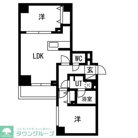 TRADIS錦糸町の物件間取画像